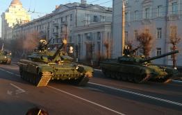 Танки прошли по центру города: в Чите состоялась репетиция парада (фото)