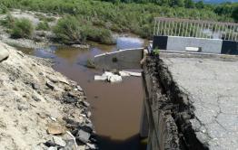 В Забайкалье из-за сильного ливня поднялся уровень воды в реке Кия