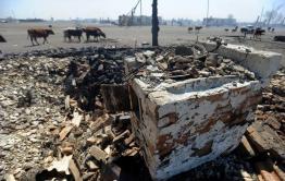 СУ СК осматривает пострадавшие села Забайкалье с помощью дронов 