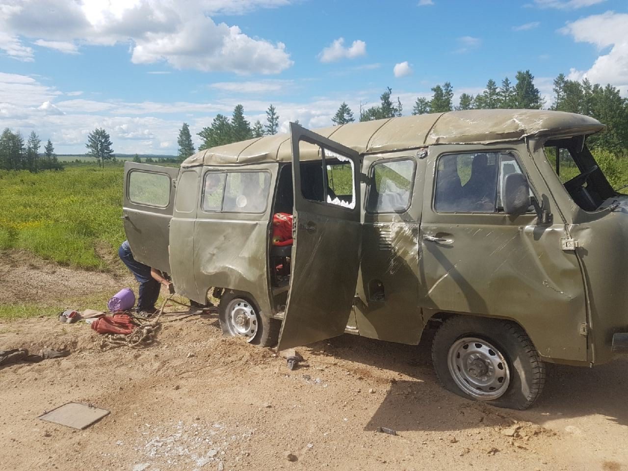Житель Яблоново угнал и разбил УАЗ администрации, который не смог взять для поездки на рыбалку