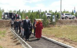 В нацпарке Алханай состоится освящение восьми ступ благодеяний Будды