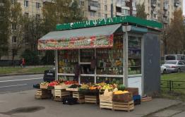 Читинка возмущена фруктовыми киосками, загородившими проход по улице Ленина