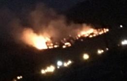 Батарейная сопка горит в Чите
