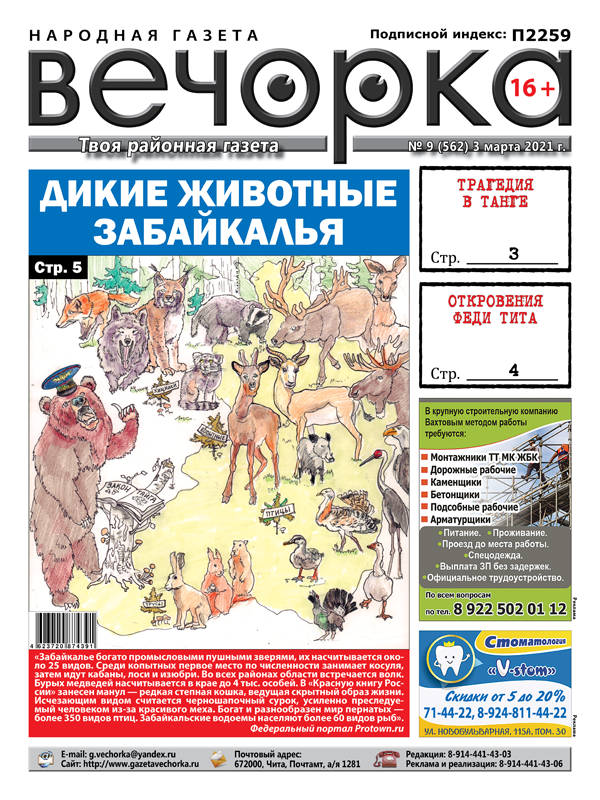 Газета Вечорка выпуски январь 2021. Газета Вечорка выпуски март 2021. Вечорка Забайкальский край последний выпуск читать онлайн. Вечорка Экспедиция.