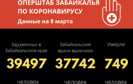 91 человек заразился коронавирусом в Забайкалье за сутки