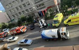 Маршрутка с пассажирами перевернулась в центре Читы