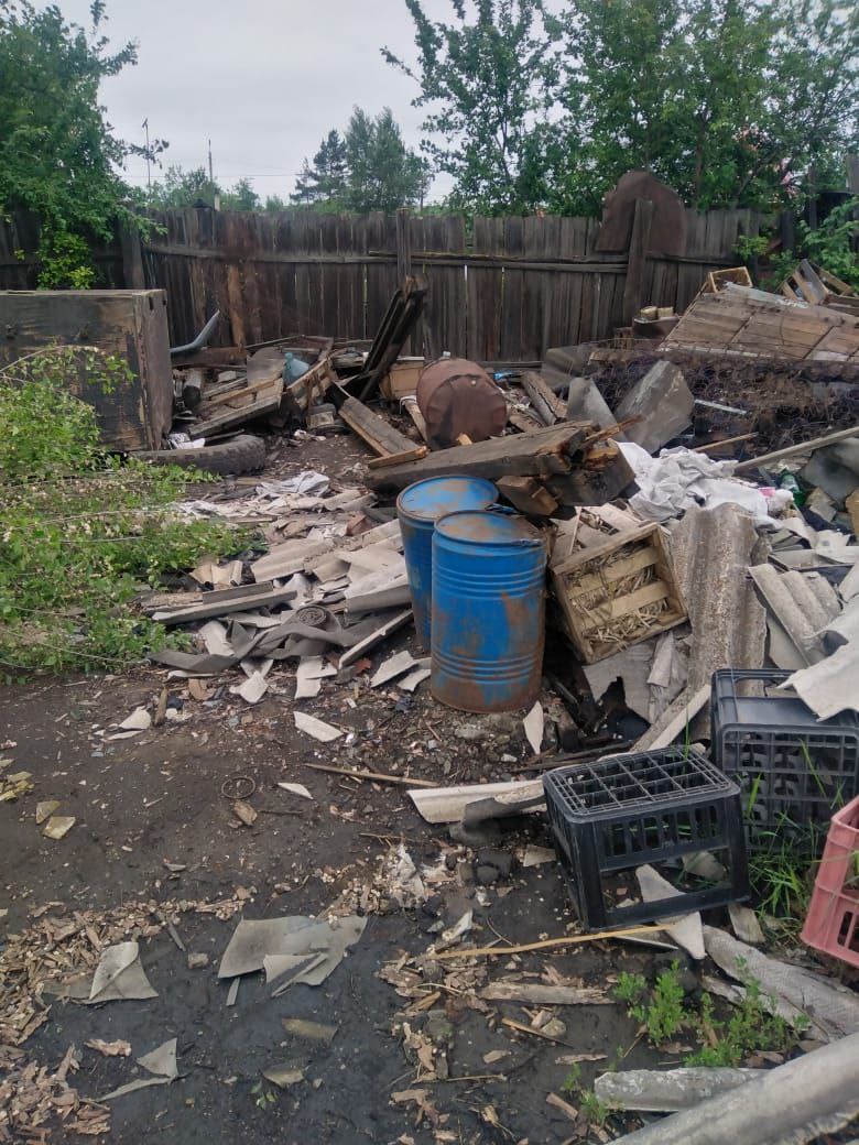 В Шилке убрали мусор после публикации «Вечорки»