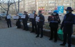 В Чите состоялся пикет против главреда «Вечорки» Кантемира