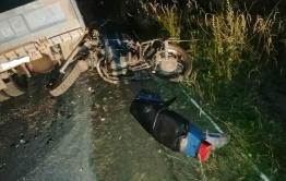 Мотоциклист погиб после столкновения с грузовиком в Забайкалье