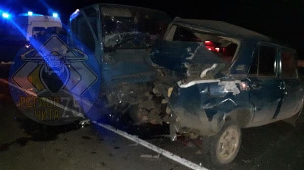 Водитель «Жигулей» погиб в ДТП с грузовиком в Читинском районе