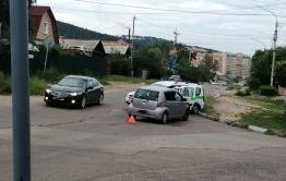 Машина УФСИН попала в ДТП в Чите