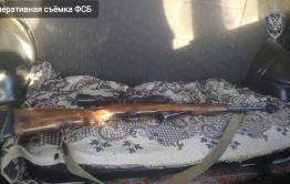 Сотрудники ФСБ нашли тайник с оружием в Балейском районе