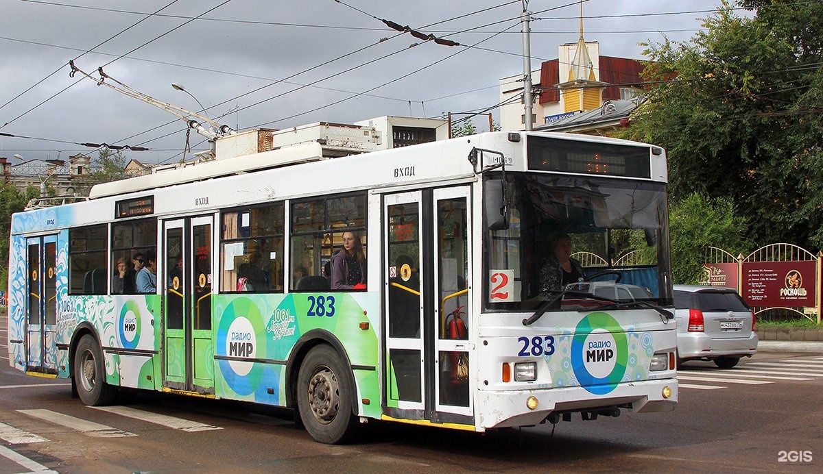 Троллейбусы № 2 и 3 временно изменили маршрут