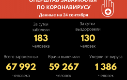 За сутки подтверждено пять летальных случаев от коронавируса