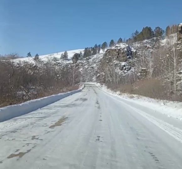 Дорога признана небезопасной в Сретенском районе 