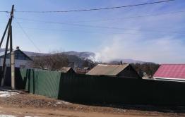 В Атамановке снова разгорелся пожар в лесу