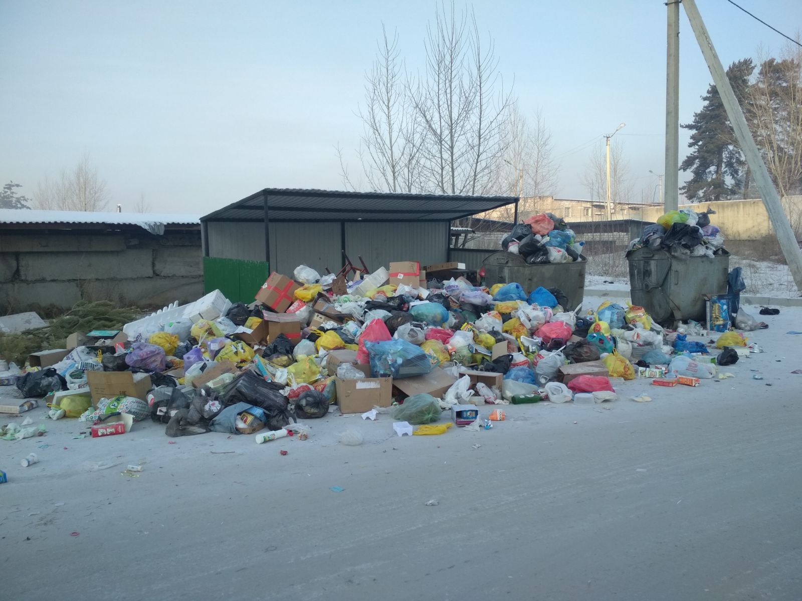 ​Первые поражения мусорного оператора: свалки вернулись на улицы Читы