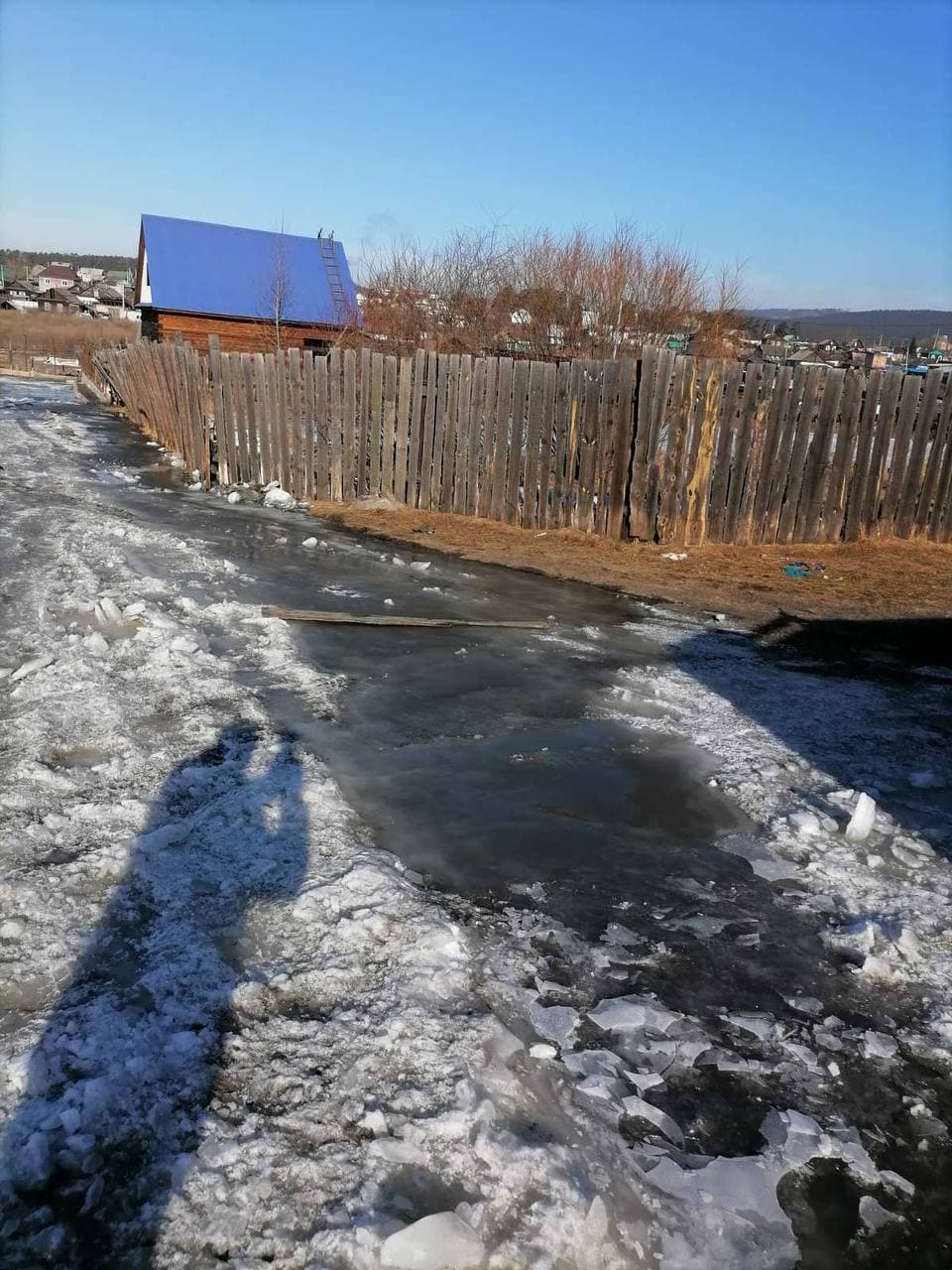 Уровень грунтовых вод снизился в подпольях жителей Песчанки