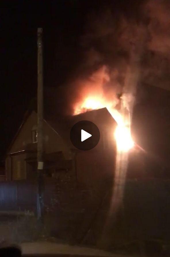 Дом экс-министра природных ресурсов Забайкалья сгорел на читинской «Рублевке»