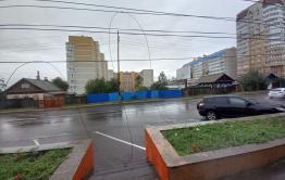 Электрический провод оборвался в центре Читы