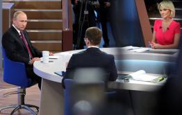 Прямая записка Путина 