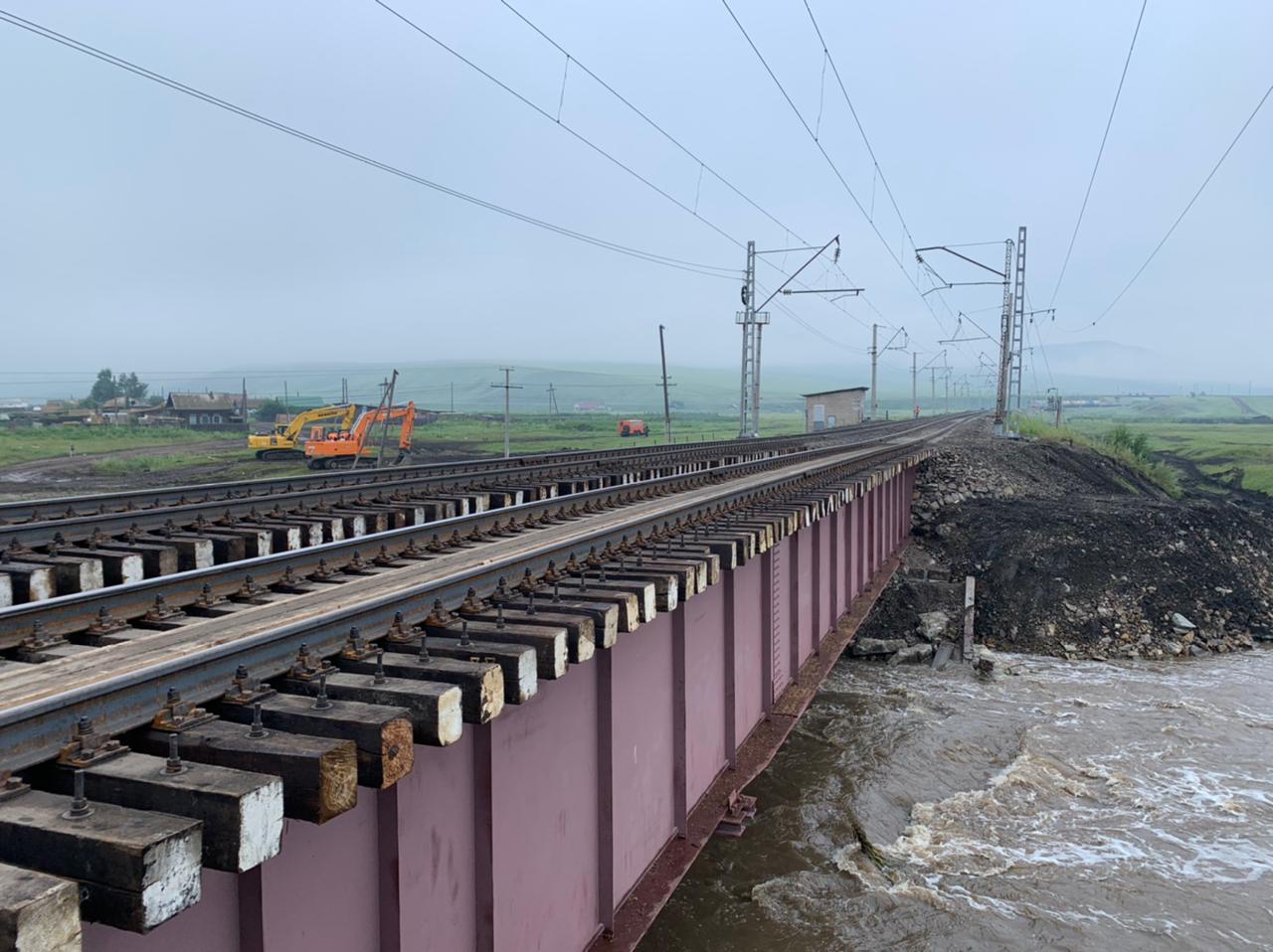 Движение поездов по Транссибу полностью восстановлено спустя 4 дня