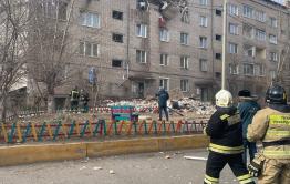 Взрыв бытового газа в читинской пятиэтажке попал на видео