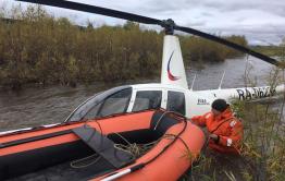 Вертолет Robinson упал в Читинку в районе Школы 17 из-за неисправности приборов 