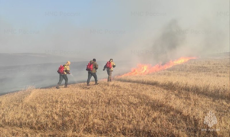 Крупные пожары в Забайкалье были ликвидированы 