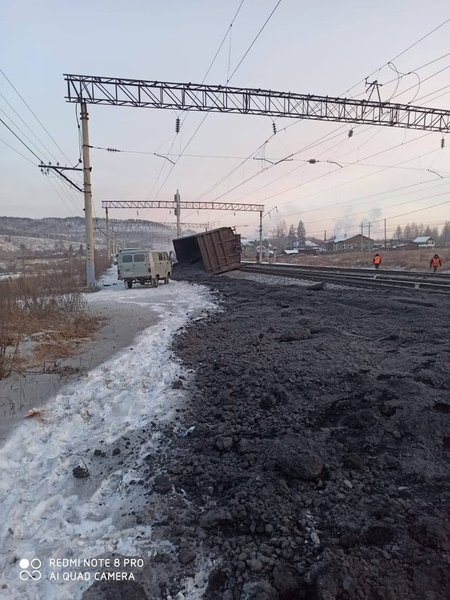 Семнадцать вагонов с углем сошли с рельсов в Могочинском районе 