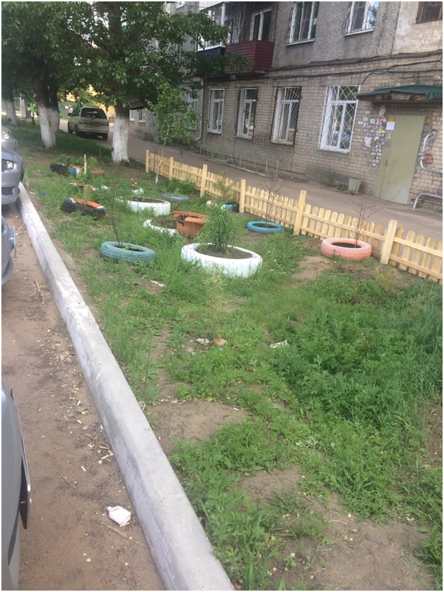 ЖЭУ-10 не занимается благоустройством придомовой  территории в Песчанке