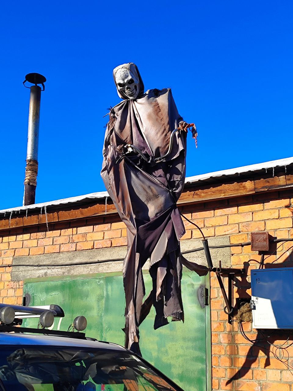 Самая адская охранная сигнализация обнаружена в одном из гаражных кооперативов Читы. Фото: А. Романовский