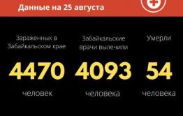 В Забайкалье зарегистрировано 24 новых случая заражения коронавирусом