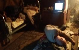 Поселившиеся по соседству с читинкой бомжи чуть не спалили дом окурком сигареты