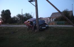 Пьяный читинец угнал у своего друга авто и врезался в столб 
