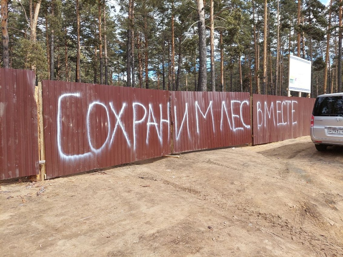 Защитите лес от чиновников!