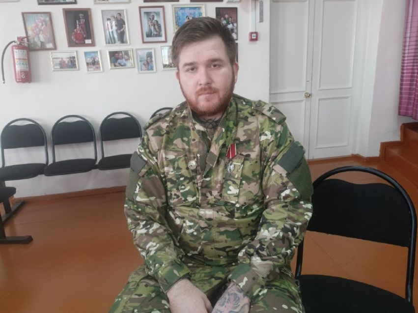 Боец СВО вернулся домой и занялся общественной работой