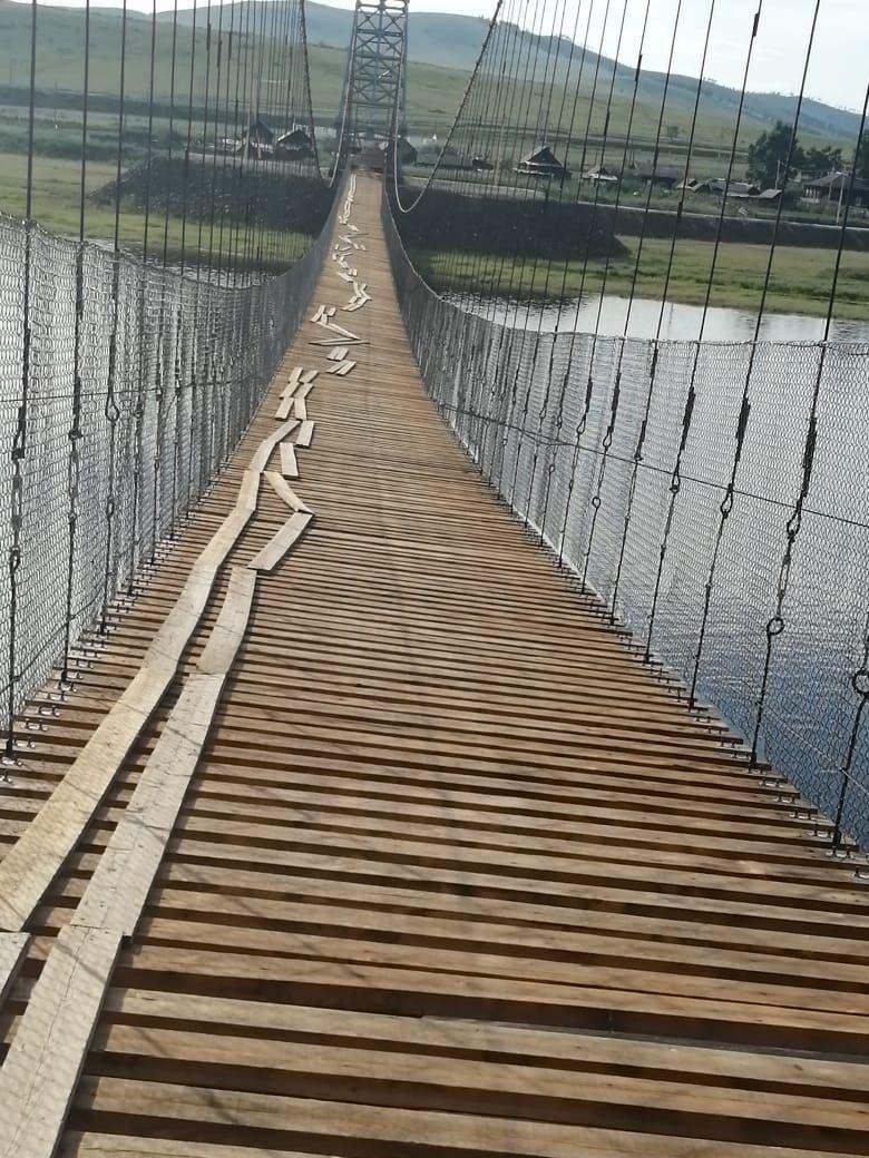Новый мост в селе Кайдалово через месяц после открытия закрыли на ремонт