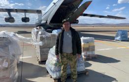 Значительная часть груза будет передана жителям Украины — военные получили посылки из Забайкалья в канун 9 Мая
