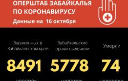 Двое забайкальцев скончались от коронавируса за сутки, 194 заразились