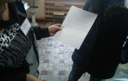 Скандал на участке в Атамановке вызвала справка об участии в выборах