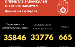 В Забайкалье заболевших COVID-19 за сутки больше, чем выздоровевших