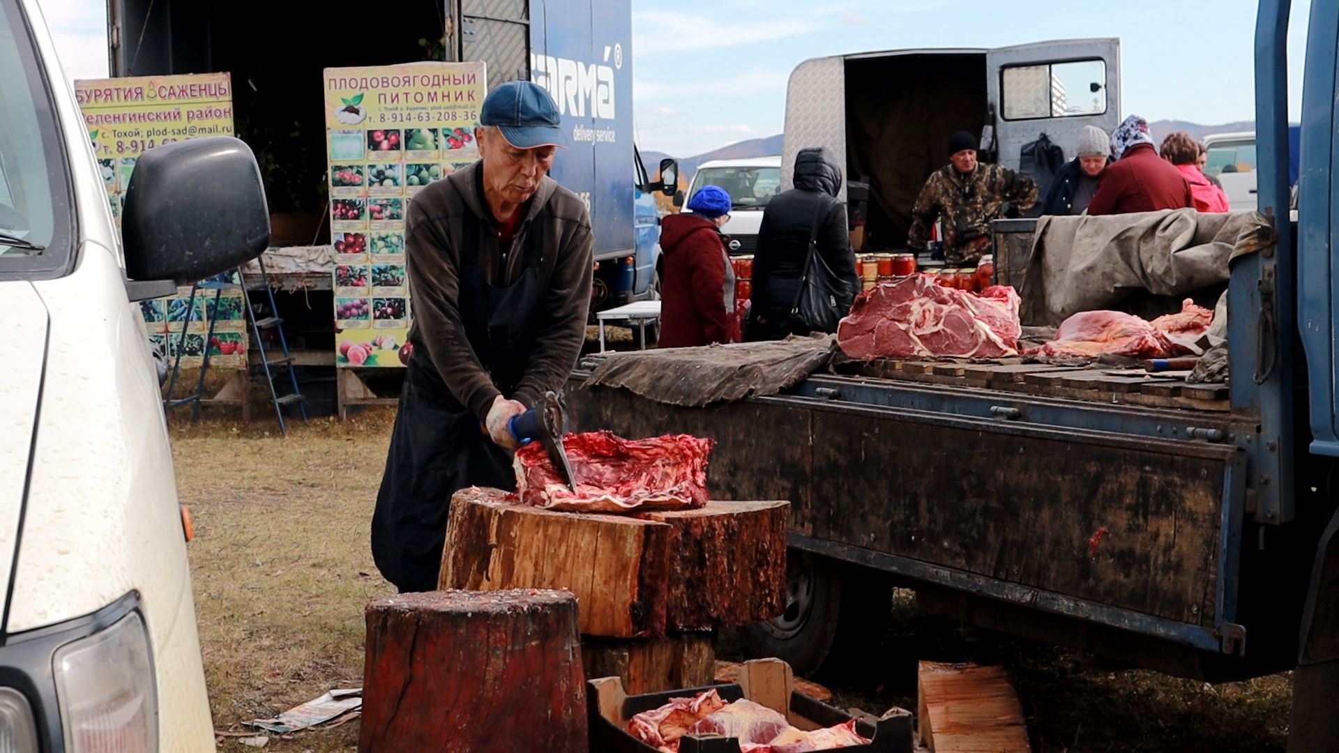 На октябрьских ярмарках в Забайкалье продали 50 тонн мяса