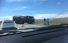 ​Водитель Camry погиб после столкновения с КамАЗом