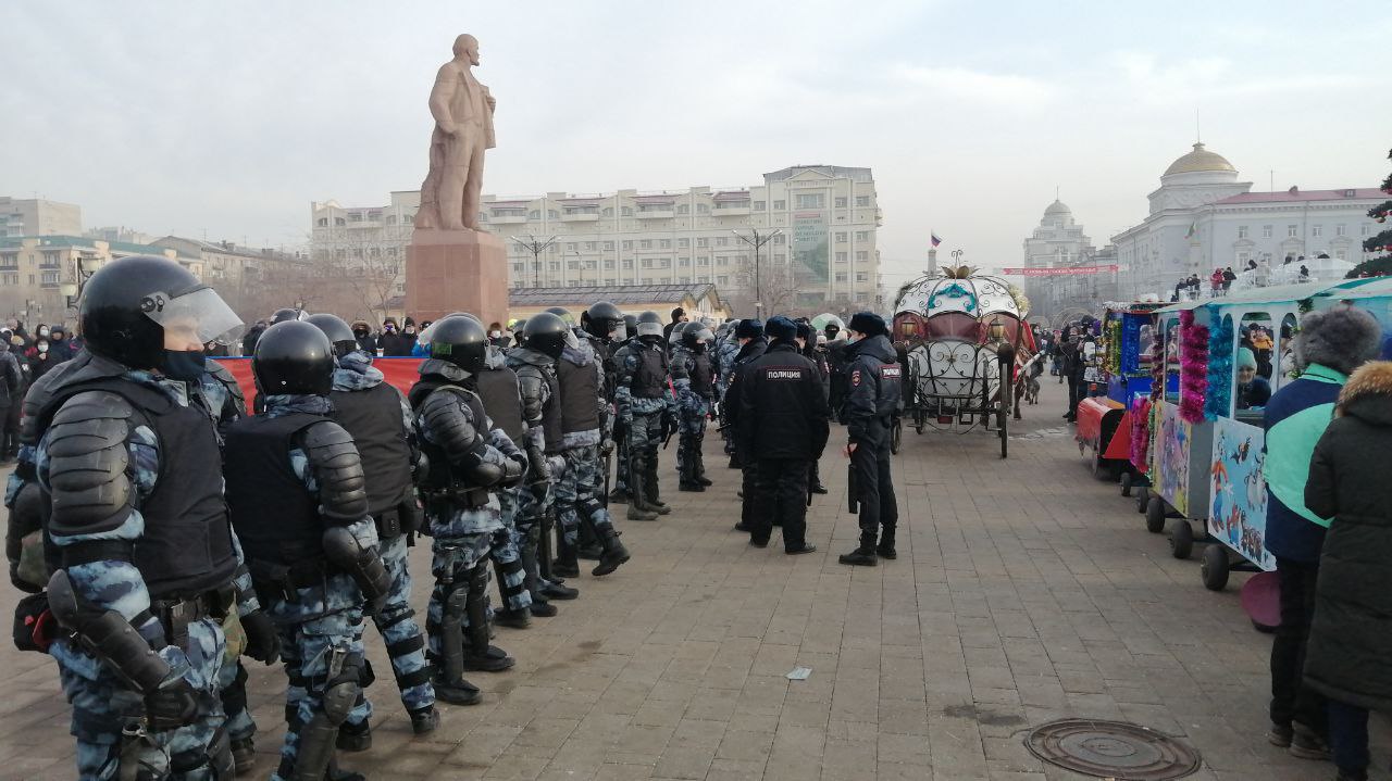 Полиция Забайкалья предупредила о недопустимости участия в незаконных акциях протеста