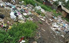 Почти год не убирают помойку по ул. 2-я Московская в Чите
