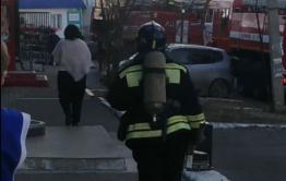 Пожарные выезжали на рынок МЖК в Чите из-за задымления