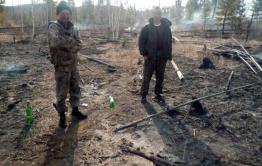 ​Приятели из Курорта Дарасун решили пожарить шашлыки и устроили лесной пожар 