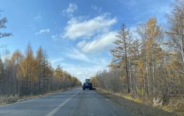 Дорогу к селу Беклемишево в Забайкалье почти отремонтировали