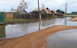 ​Вышедшая из берегов река затопила Беклемишево